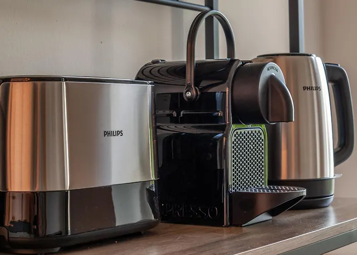 Boho-suite - Sauna, Netflix, Nespresso, Zentral, Messe